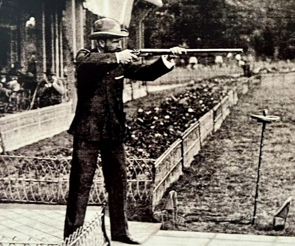archive image of Donald Mackintosh shooting